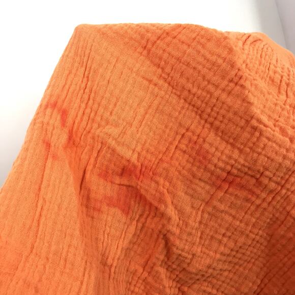 Emilia George Amelia Maternity Dress XS Short Puff Sleeve V-Neck Tiered Pockets - Picture 7 of 8